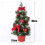 Mini 40cm Pre-Lit Christmas Tree with Ornaments 2