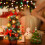 16 inch prelit tabletop Christmas tree with holly berries 2