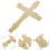 24Pièces Topper Gâteau Croix En Pour Communion 9