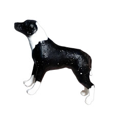 Realistisches Bauernhoftier-Figurenmodell im Maßstab-Schäferhund