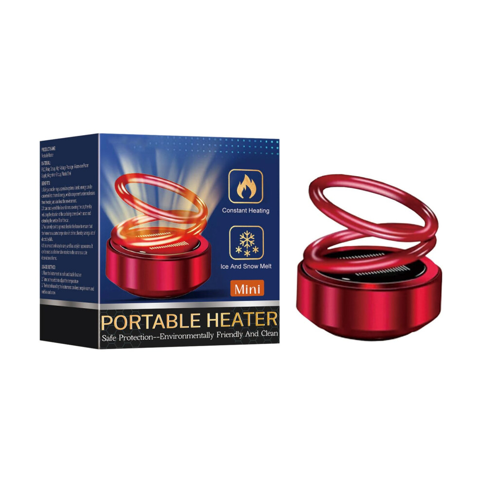 Portable Car Heater 12V Plugin Defroster With Fast Warmup, Compact Size And Window Defog Support Light 9330225851387