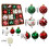 Boules de Noël VALSEEL, 42 pièces, 6 cm (2,36 pouces) 3