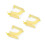 3Pcs Compact Yellow Cotton Roll Storage Box with Easy Press Dispensing 5