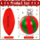Oppustelig julesnefnugkugle PVC rund 1 stk. 5