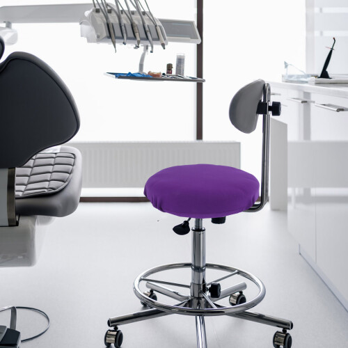 4Pièces Protège Siège Violet En Tissu 2