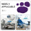 4Pièces Protège Siège Violet En Tissu 6