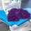 4Pièces Protège Siège Violet En Tissu 9