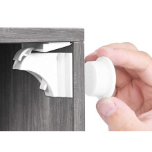 Serrature magnetiche di sicurezza per armadietti, ideali per la massima sicurezza dei bambini, installazione senza attrezzi, preservano la bellezza
