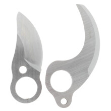 2pcs Electric Pruner Replacement Blades Carbon Steel Cutter Parts for Garden Electric Pruning Shears
