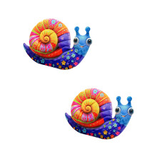 2-delige leuke achtertuin dierenversiering, zware ijzeren-1