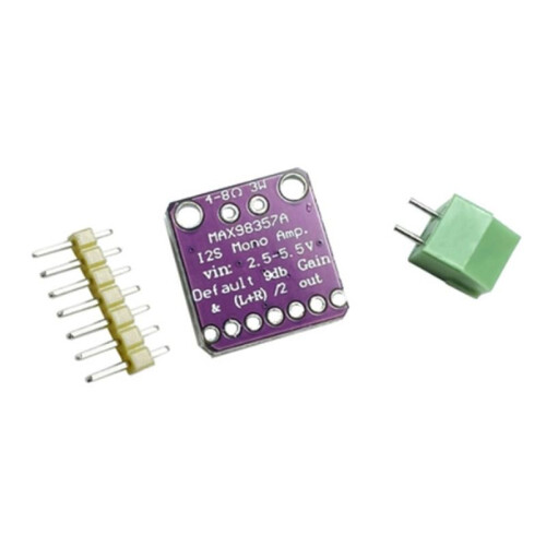2X Max98357 I2S 3W Class D Amplifier Breakout Interface Dac Decoder Module Filterless Audio Board for Raspberry Pi Esp32 1