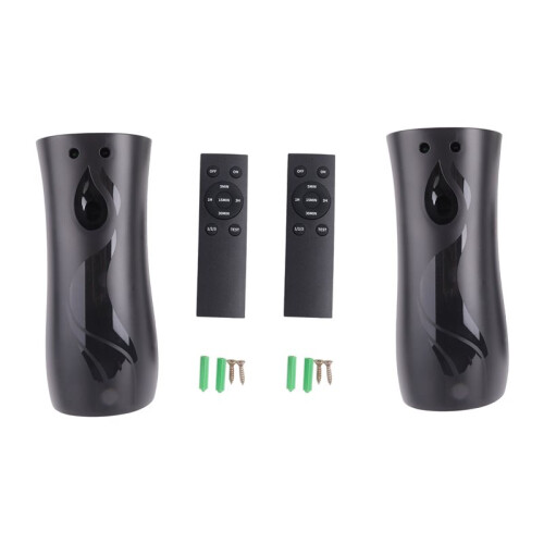 4pack Automatic Air Freshener Spraying Dispenser, Wall Mounted or Freestanding Sprayer Holder, Multiple  Settings 2