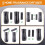 4pack Automatic Air Freshener Spraying Dispenser, Wall Mounted or Freestanding Sprayer Holder, Multiple  Settings 8
