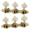 2X Classical Guitar Tuning Peg Acoustic Guitar Tuners 1:18 Tuning Key 3 Left 3 Right Guitars Knobs Replacement 2