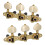 2X Classical Guitar Tuning Peg Acoustic Guitar Tuners 1:18 Tuning Key 3 Left 3 Right Guitars Knobs Replacement 3