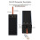 2X DIY Power Case Box 40x18650 Battery Pack with LED Lighting and Advanced Charging Protocols Detachable Battery Case B 4