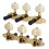 2X Classical Guitar Tuning Peg Acoustic Guitar Tuners 1:18 Tuning Key 3 Left 3 Right Guitars Knobs Replacement 4