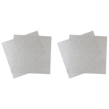 4 Pcs 5.1 Pouce x 5.1 Pouce Plaque de Mica/écaille de Mica pour -Ondes Piece de Réparation