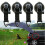 10Pcs/Set Car Tent Suction Cup Hook Suction Cup Anchor with Securing Hook Camping Tarp Easy Install 4