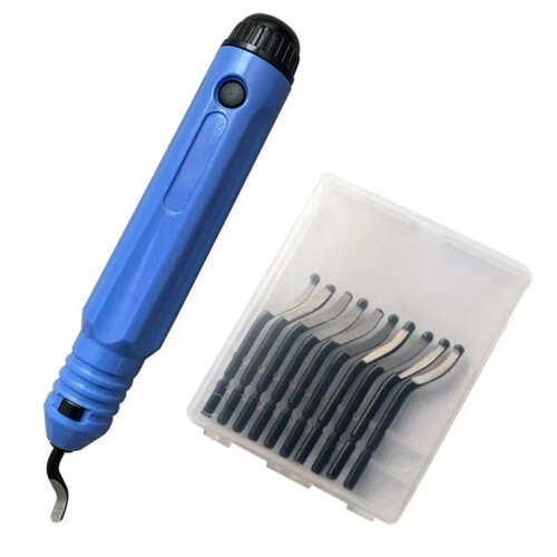 Trimming Scraper Deburring Tool Deburring Cutters Set Burr Remover Hand Tool for Wood Plastic Aluminum Copper 2