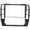2X 3B0858069 Interni Dash Center Console Trim Bezel Panel Radio Face Frame per  B5 2001 2002 2003 2004 2005 8