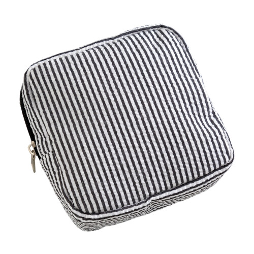 Multipurpose Bubble Weave Small Storage Bag Ideal For-Black