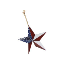 Handcrafted Iron 3D Star Decorative Pendant Suitable For-02
