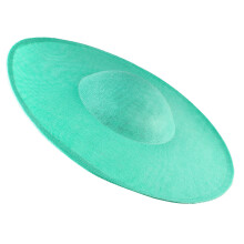 40cm Fascinator Base For DIY Millinery Crafting-emerald green