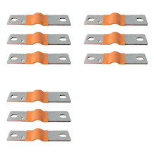 3X Conector de Barramento Lifepo4 Bateria Conector de Cobre Flexível 74mm 3mm para 280Ah 320Ah Lifepo4 Protetor de Bateria