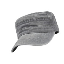 Fashion Washing Jeans Baseball Cap Adjustable Unisex-Gray
