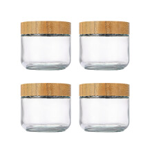 Multifunktionale Küchengläser aus Glas mit-300 ml 4er-Pack