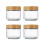 Multifunktionale Küchengläser aus Glas mit-300 ml 4er-Pack 1