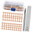 42Pcs Leather Studs Copper Metal Rivets with Hole-copper color 1
