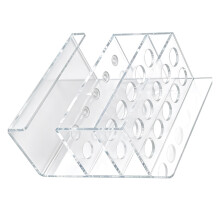 Modern Whiteboard Accessory 10 Slot Marker Holder With-Clear