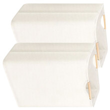 Gentle Cotton Linen Dirty Clothes Hamper With-L naibai