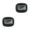 2Pièces Compteur De Pas Portable ABS Noir Simple À Attacher 7