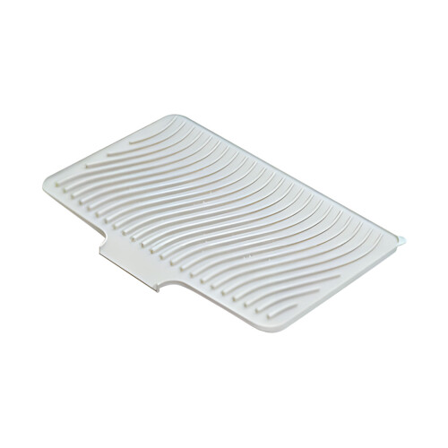 Protection flexible d'effluent d'évier d'élastomère pour-Gris