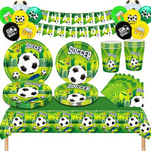 Official Sports Party Accessories 126 Count Tableware Supplies