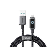 Joyroom USB-A auf Lightning-Schnellladekabel 3A, 1,2 m - Schwarz