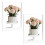 Smooth Iron Wall Mount Plant Shelf White Vertical Garden Rack-B 1