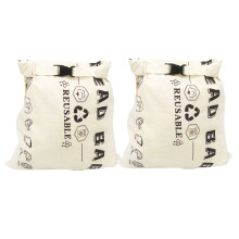 Natural Wax Treated Cotton Bread Container Ideal For-MB003