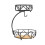 Small 11x15 Fruit Storage With Hanging appendage Works In 1