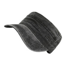 Stylish Cotton Baseball Cap Breathable Outdoor Hat-Black