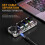 Mechanical Keyboard 3 Key 1 Knob Macro Custom Keyboard Gaming Programming  Keyboard Keypads Black 3