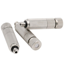 0.4mm Brass Misting Nozzle Kit 10pcs Pressure Sprayer for Cooling System and Disinfection