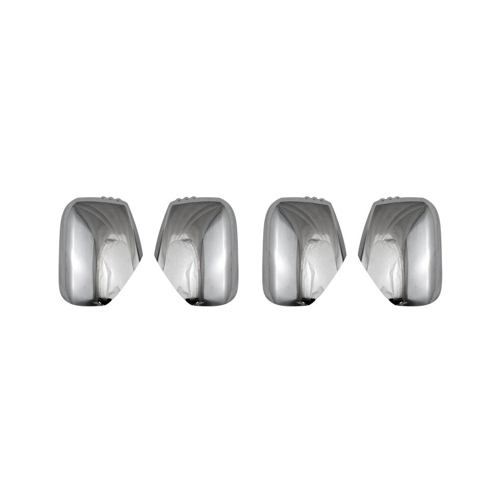 4X Car Door Rearview Mirror Cover Paste Type Door Wing Mirror Cap For Triton L200 2005-2014 Pajero Sport 2011 4713300095213