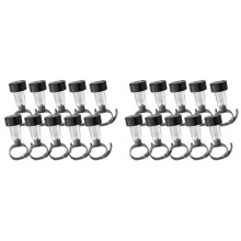 20 Paquets de Lampe Solaire LED Lumières de Piscine Étanches Lampe de Décoration de Jardin de Clôture de Piscine Extérieure pour Cour