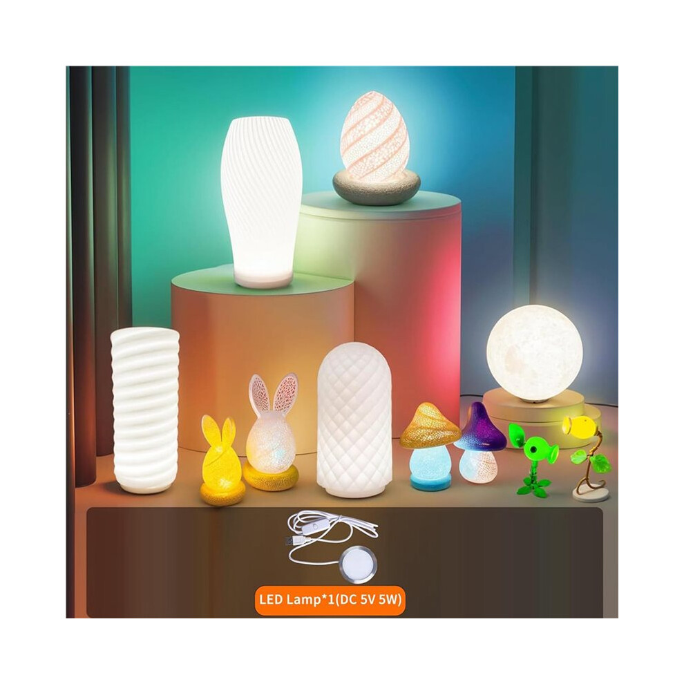 20X Diy Led Lamp Kit: Only Hardware Accessories No 3D Printed Parts, Bright Light -Efficient Custom Lighting 6032093474745