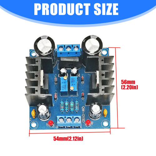 Module de régulateur de tension à Double alimentation réglable, 2