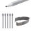 Ensemble de pointes de stylo et de clips en métal pour-2 pièces 4